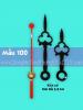 (mẫu số 100) dài 5,8cm. Kim đồng hồ treo tường 