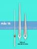 mẫu số 16 (trắng) dài 11,5cm. Kim đồng hồ treo tường 