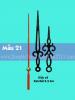 mẫu số 21 (dài 9,5cm) Kim đồng hồ treo tường