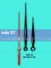 (mẫu số 27) dài 11cm. Kim đồng hồ treo tường 