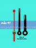  (mẫu số 97) dài 5,4cm. Kim đồng hồ treo tường