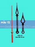 (mẫu số12) dài 10 cm. Kim đồng hồ treo tường 