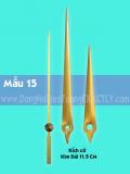 mẫu số 15 (kim vàng) dài 11,5cm