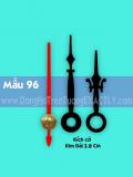 (mẫu số 96) dài 10cm. Kim đồng hồ treo tường 