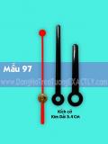  (mẫu số 97) dài 5,4cm. Kim đồng hồ treo tường